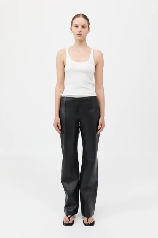 Leather Pants - Black made by St. Agni