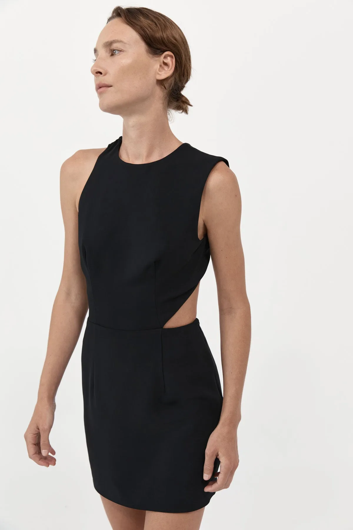 Deconstructed Mini Dress - Black sold by St. Agni product image thumbnail 3