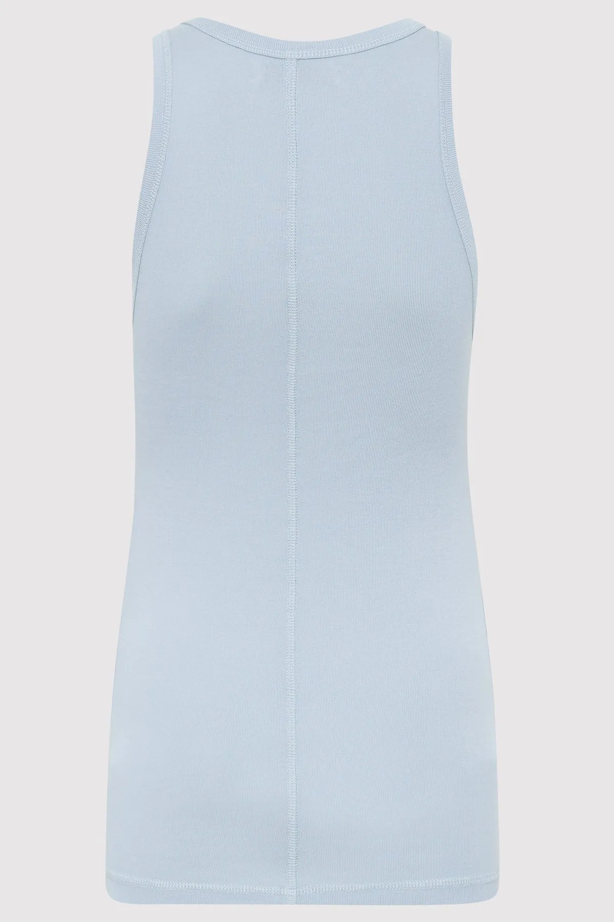 Organic Cotton Singlet - Stone Blue sold by St. Agni product image thumbnail 5