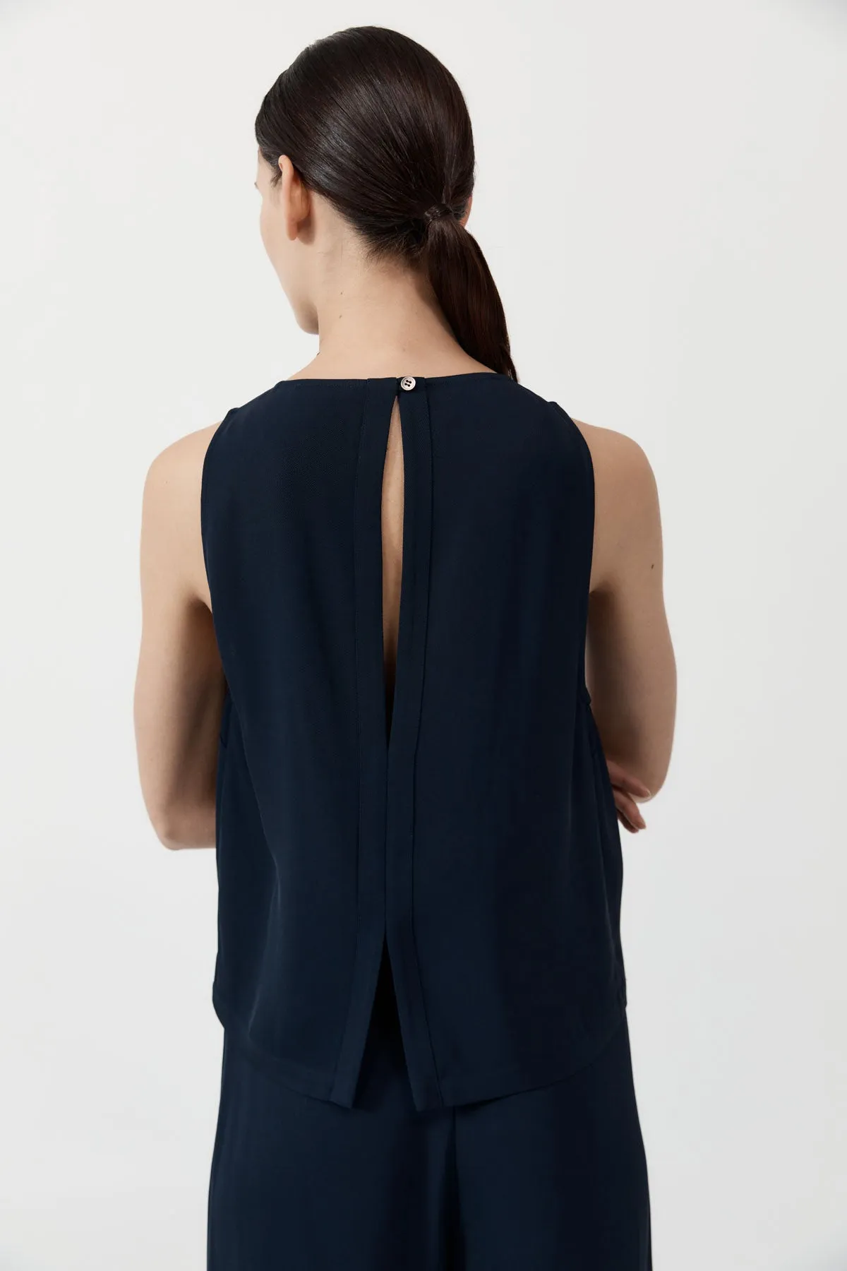 Viscose Shell Top - Inkwell sold by St. Agni product image thumbnail 3