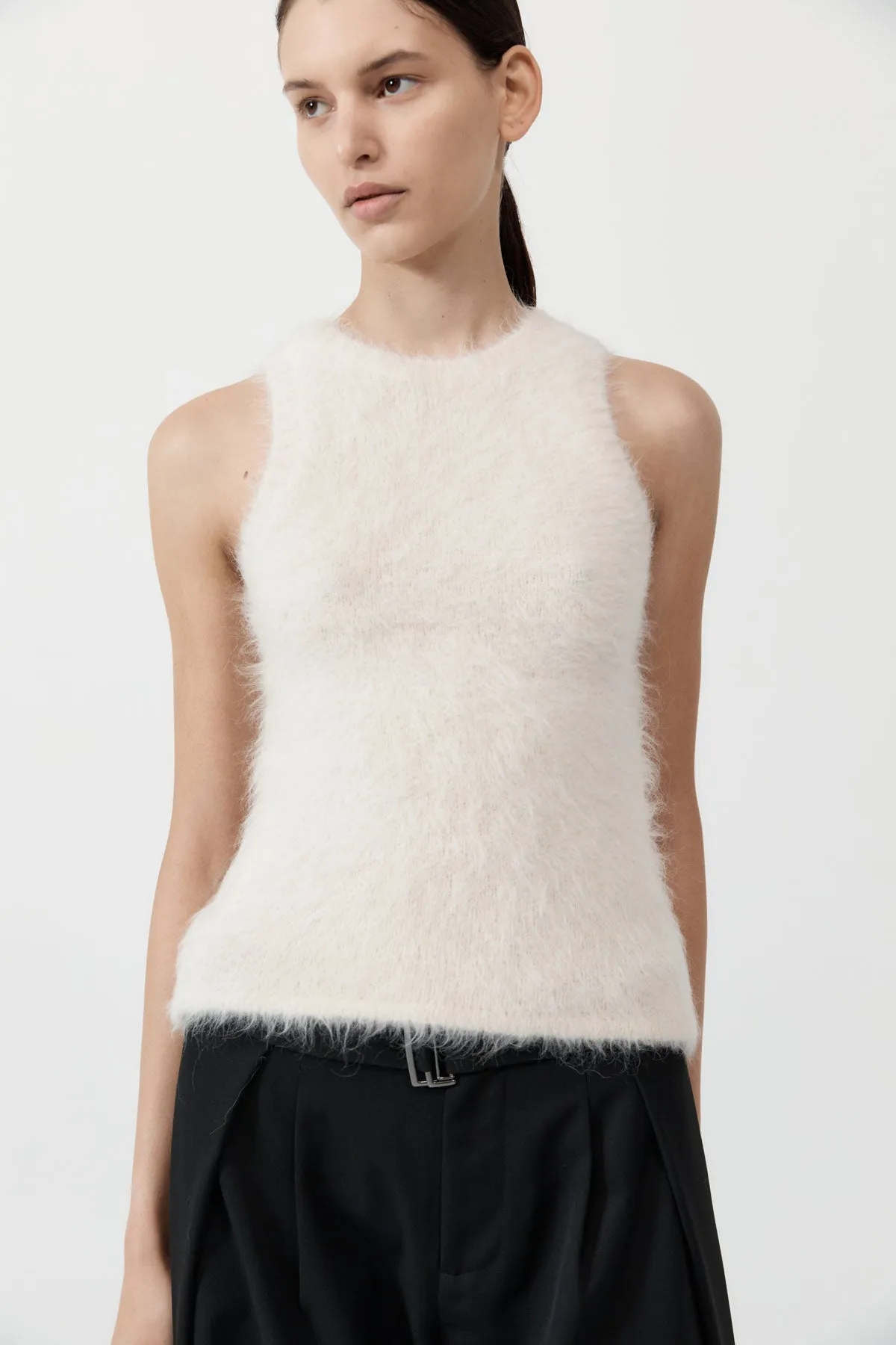 Alpaca Tank - Off White sold by St. Agni