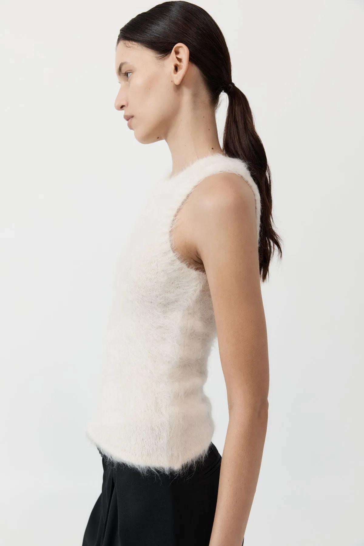 Alpaca Tank - Off White sold by St. Agni product image thumbnail 2