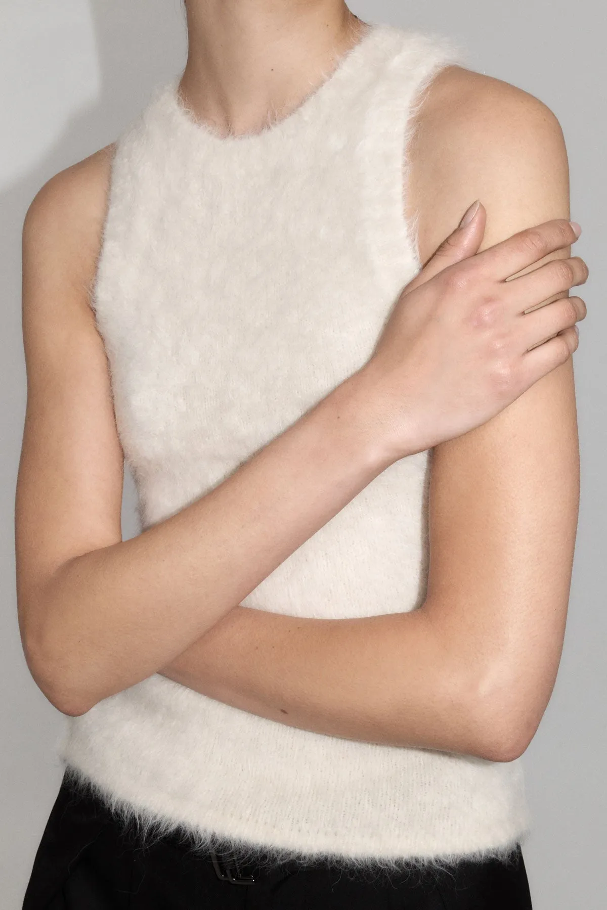 Alpaca Tank - Off White sold by St. Agni product image thumbnail 4