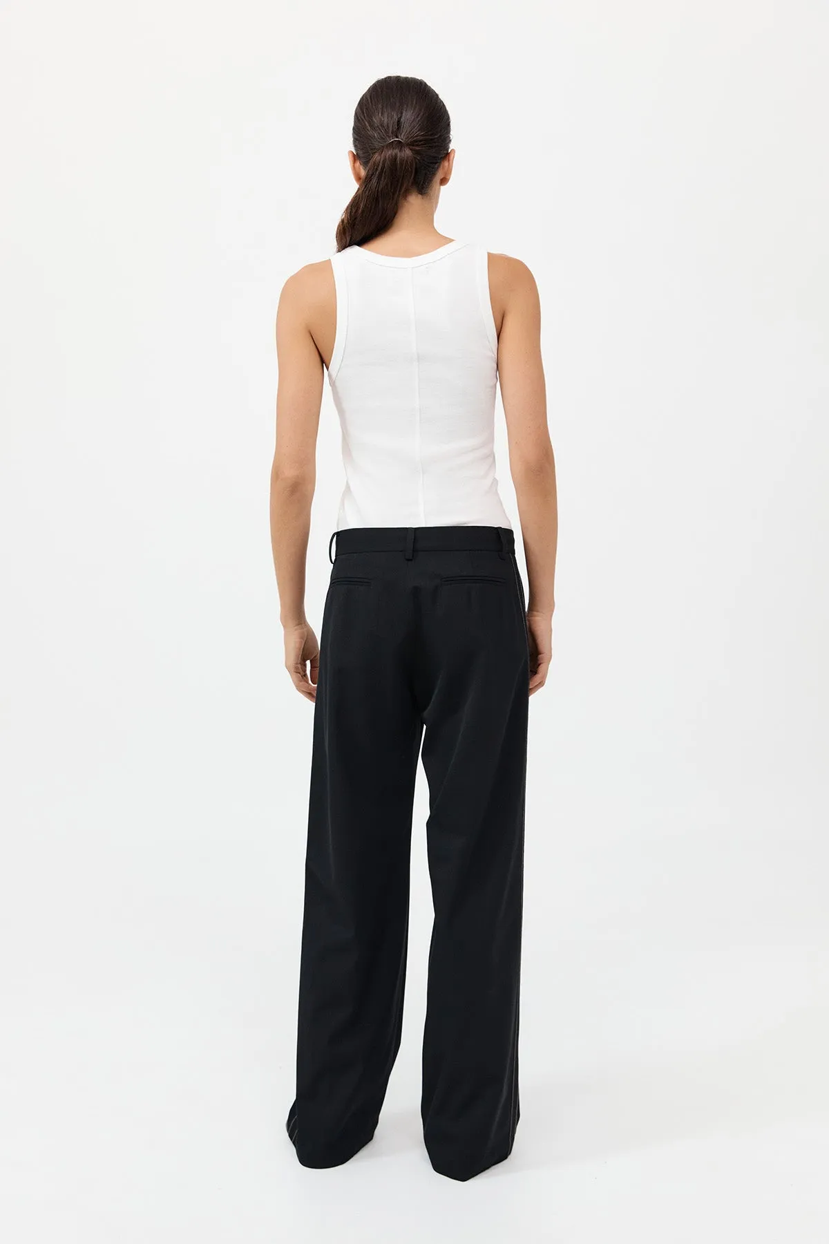 Side Stripe Pants - Black sold by St. Agni product image thumbnail 4