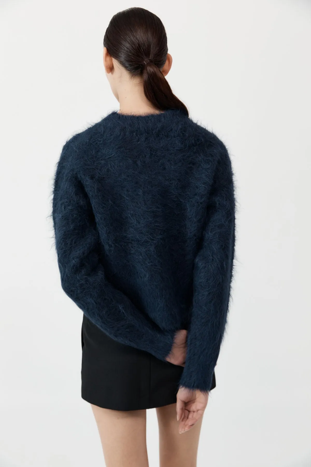 Alpaca Sweater - Midnight Blue sold by St. Agni product image thumbnail 5