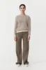 Mesh Long Sleeve Top - Aloe sold by St. Agni