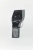 Fine Strap Heel - Black sold by St. Agni