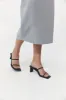 Fine Strap Heel - Black sold by St. Agni