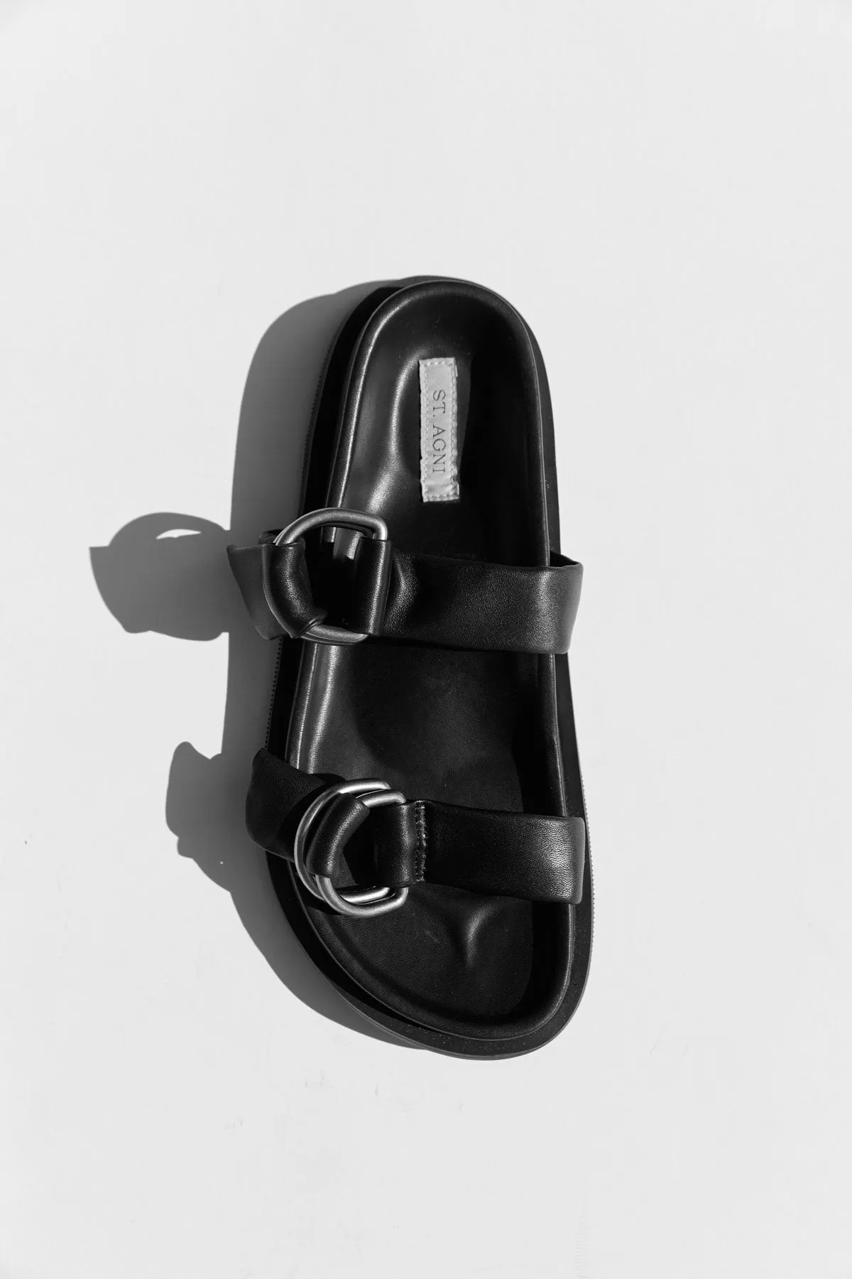 Ring Detail Slide - Black sold by St. Agni product image thumbnail 3