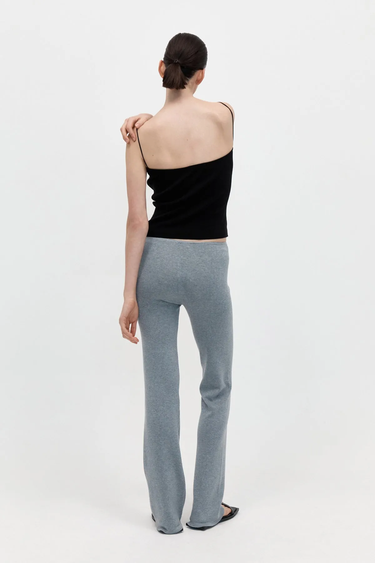 Low Waist Knit Pants - Grey Marle sold by St. Agni product image thumbnail 3