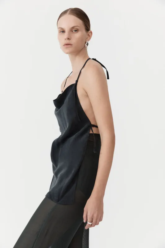 Adjustable Strap Top - Black sold by St. Agni