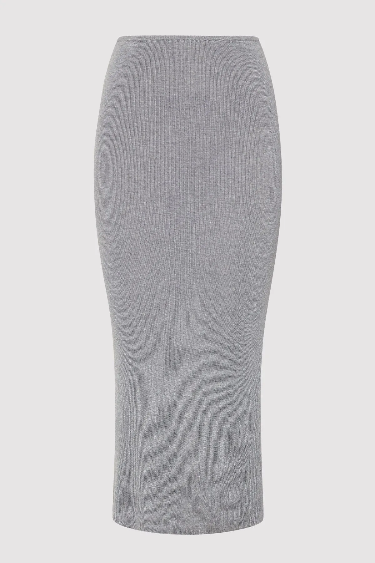 Low Waist Knit Skirt - Grey Marle sold by St. Agni product image thumbnail 4