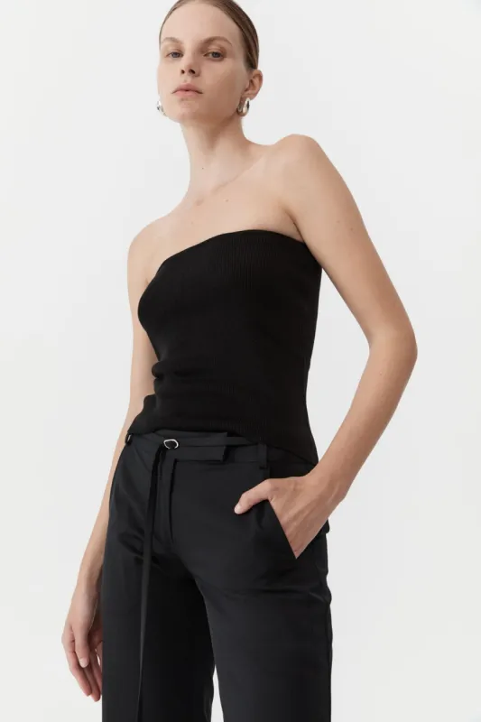 90s Strapless Knit Top - Black sold by St. Agni