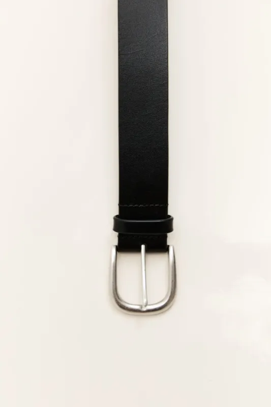 Classic Buckle Belt - Black sold by St. Agni