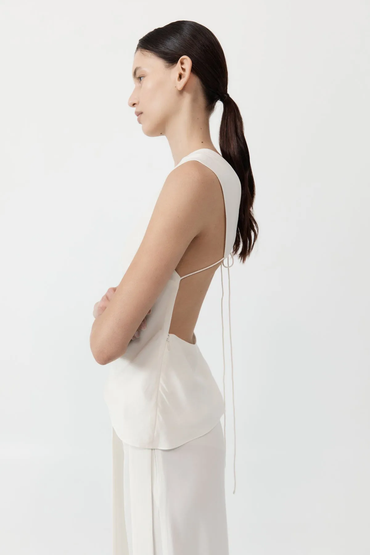 Rouleau Tie Top - Porcelain sold by St. Agni product image thumbnail 4