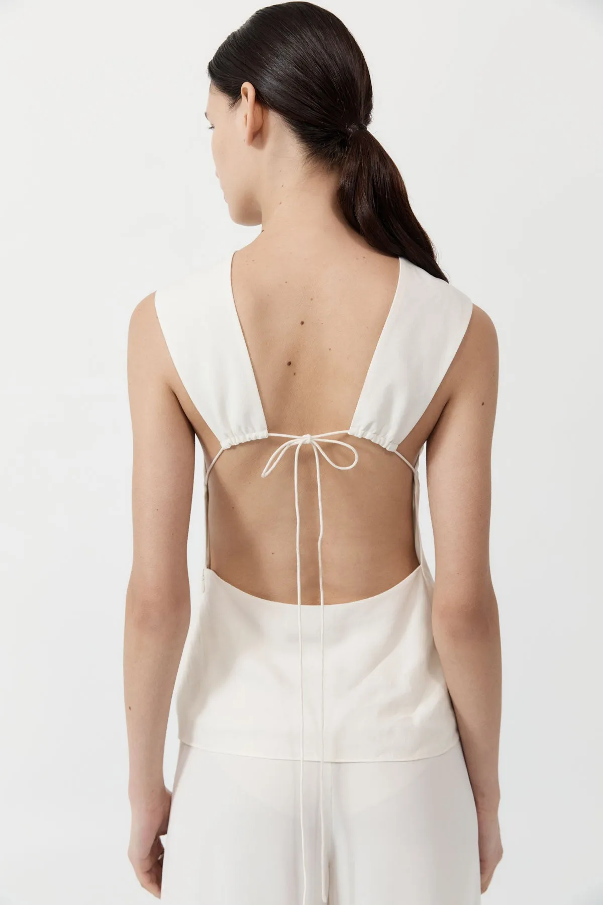 Rouleau Tie Top - Porcelain sold by St. Agni product image thumbnail 2