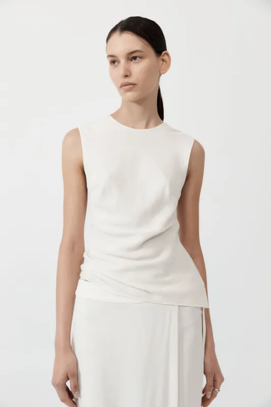 Rouleau Tie Top - Porcelain made by St. Agni