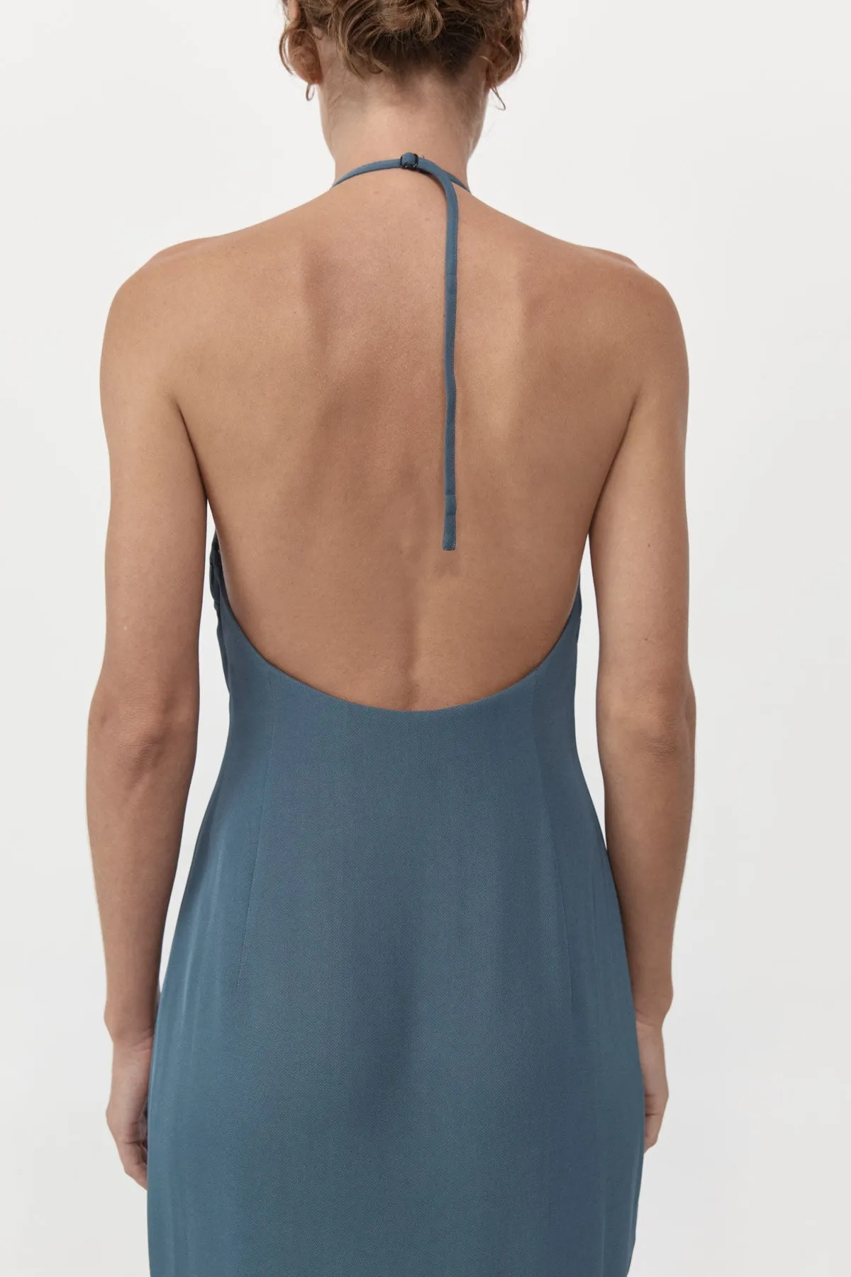 90s Halter Dress - Slate sold by St. Agni product image thumbnail 4