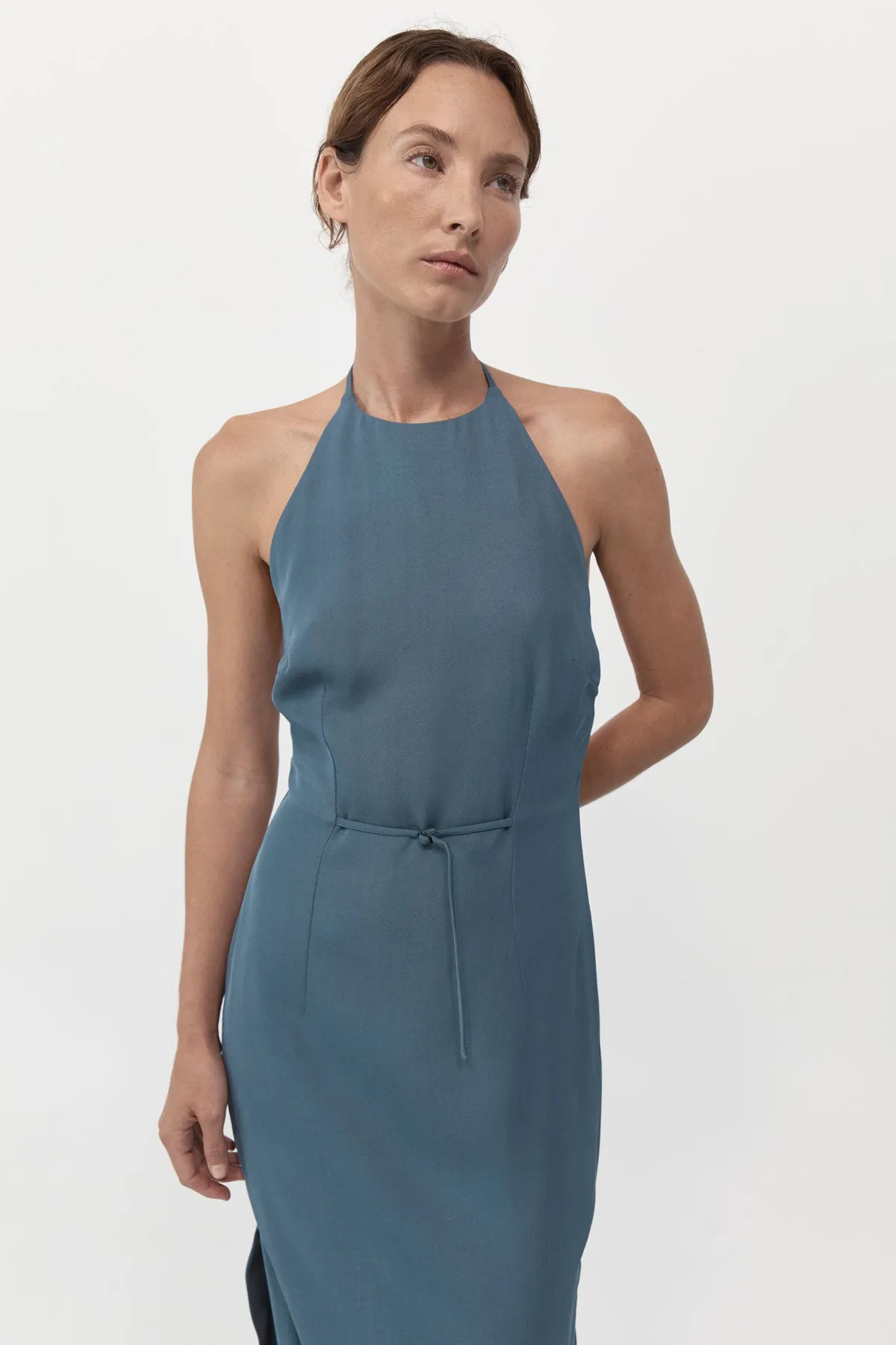 90s Halter Dress - Slate sold by St. Agni product image thumbnail 3