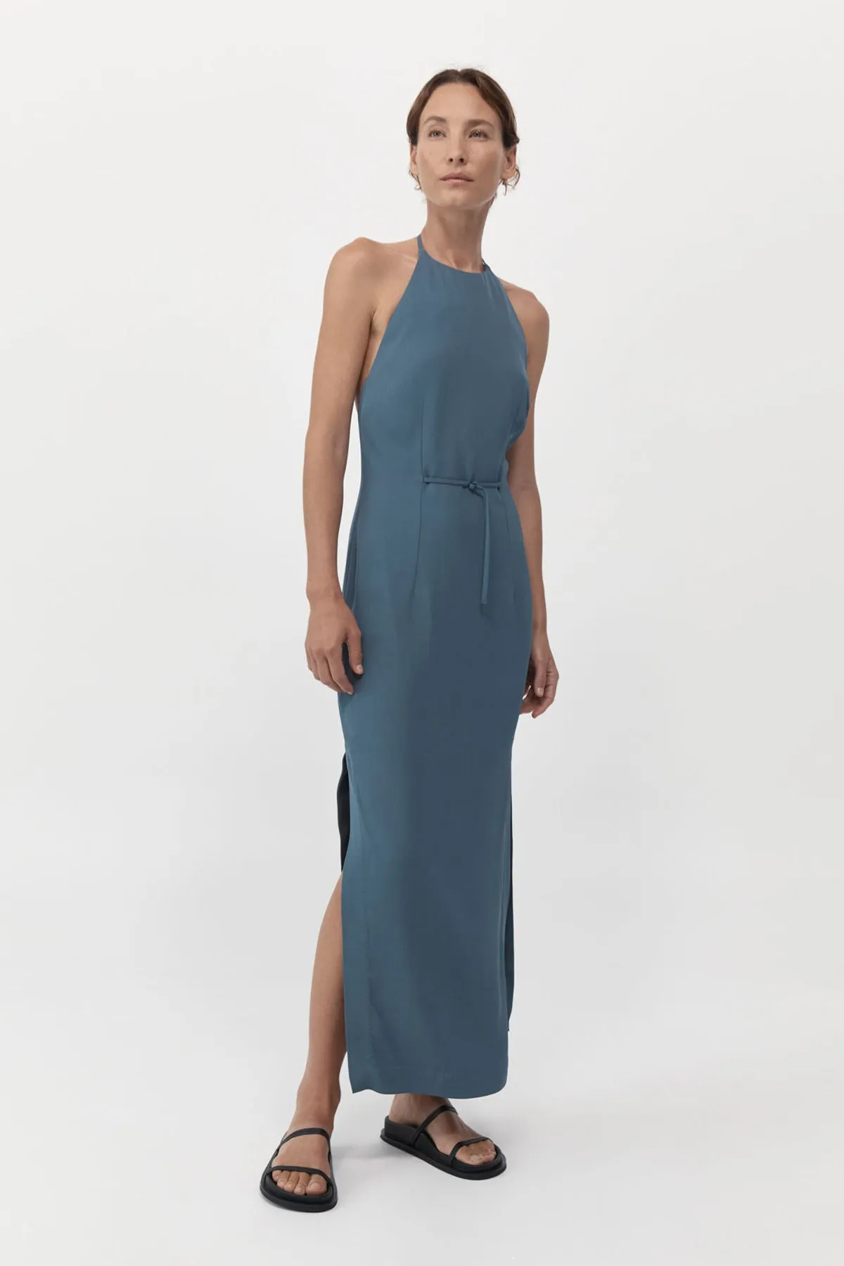 90s Halter Dress - Slate sold by St. Agni product image thumbnail 2