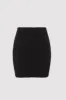 Alpaca Mini Skirt - Black sold by St. Agni