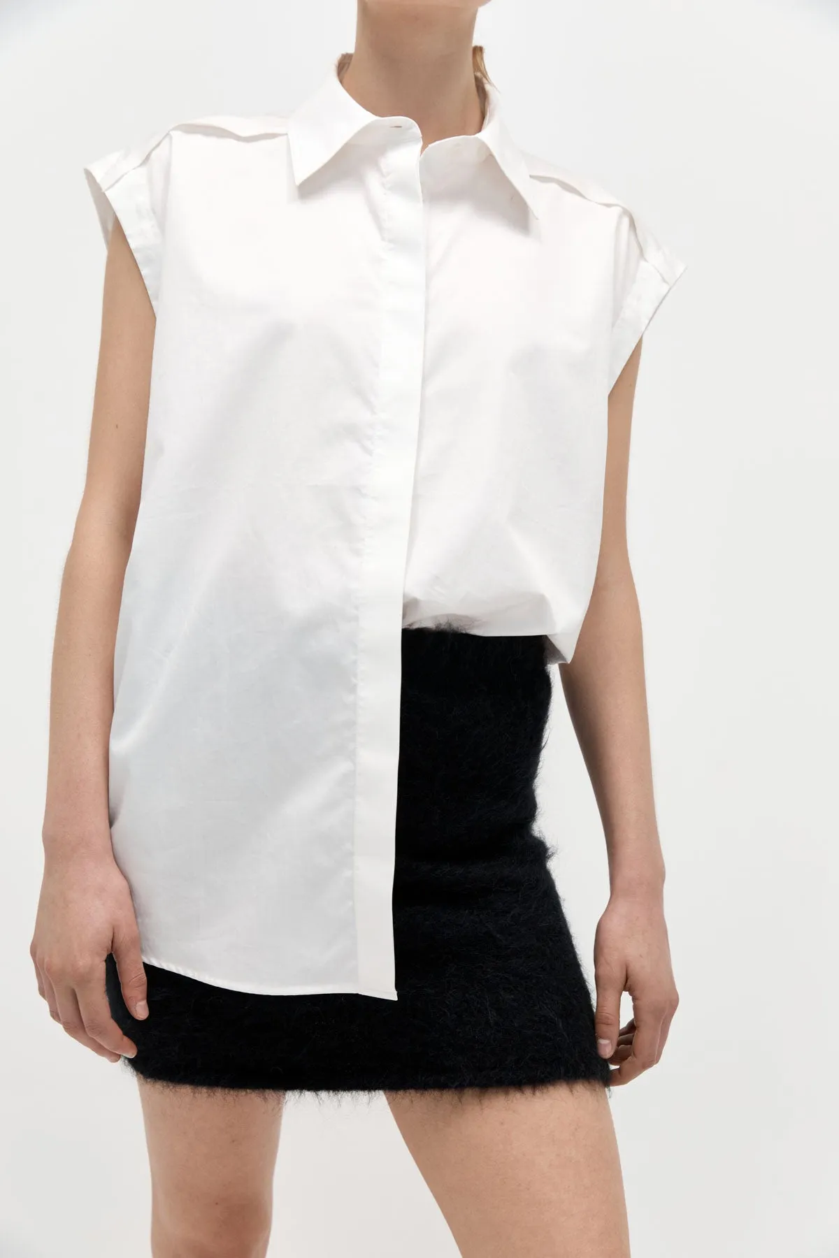 Alpaca Mini Skirt - Black sold by St. Agni