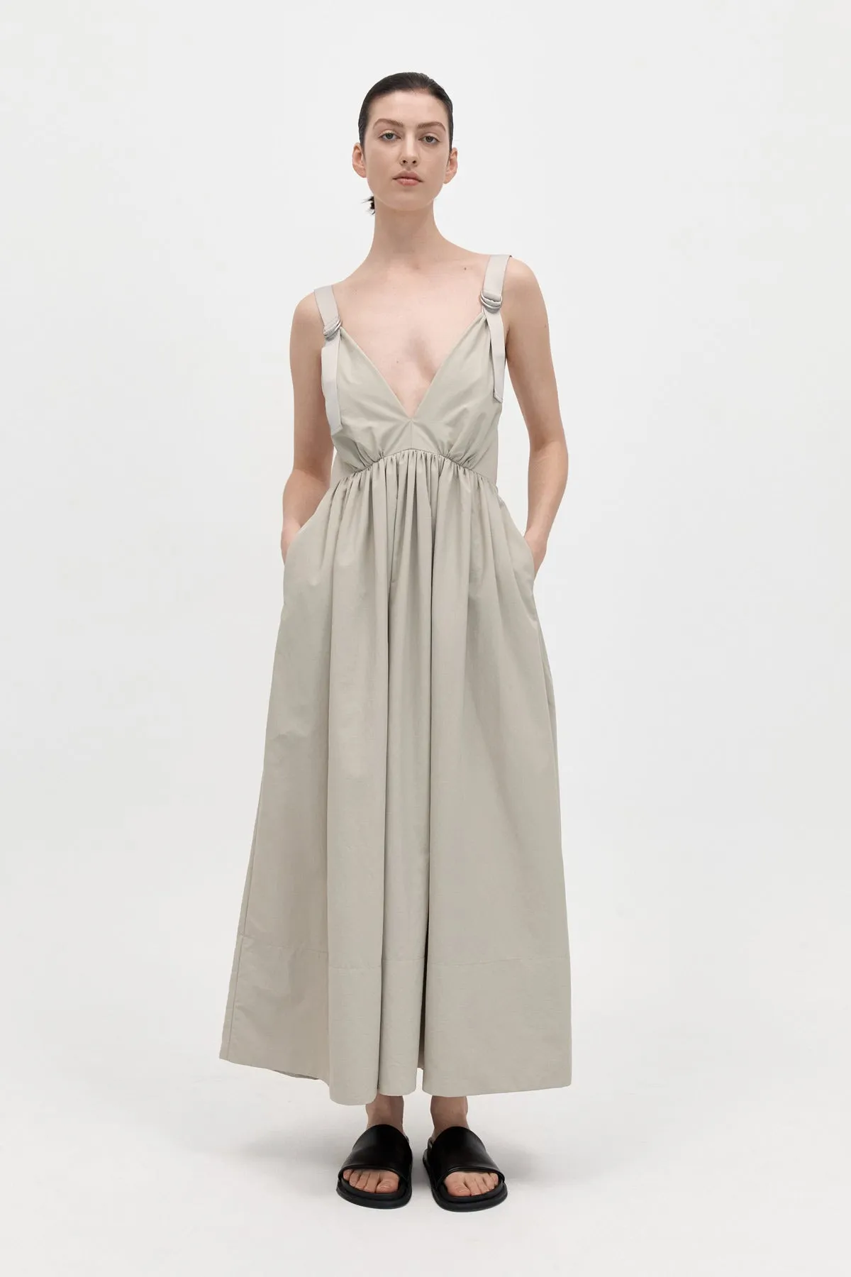 Plunge Sun Dress - Birch sold by St. Agni