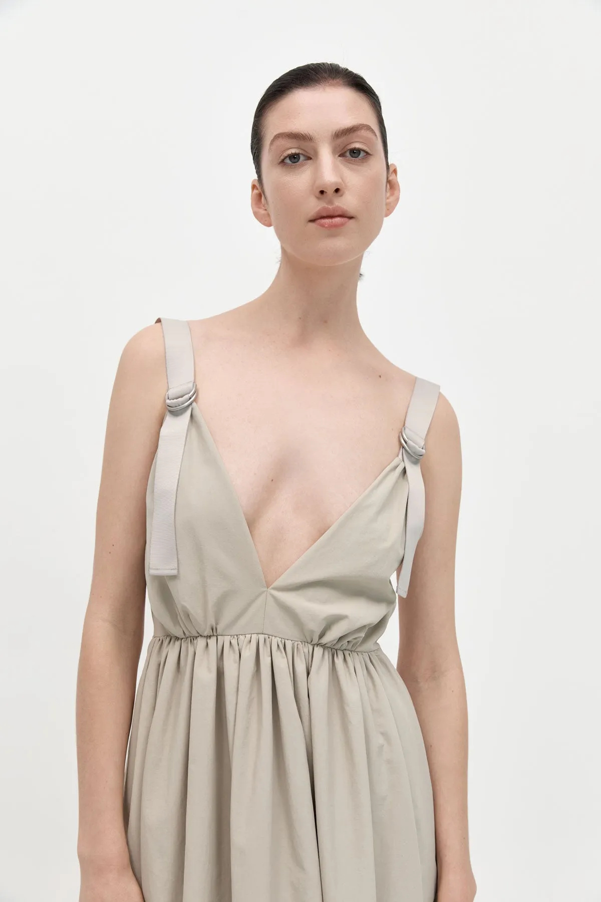 Plunge Sun Dress - Birch sold by St. Agni product image thumbnail 3