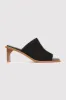 Raw Edge Heel - Black sold by St. Agni