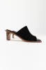 Raw Edge Heel - Black sold by St. Agni