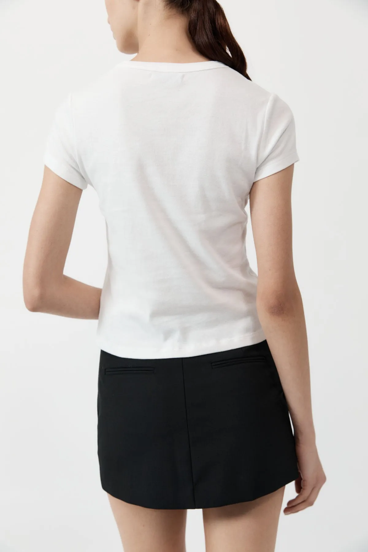 Carter Mini Skirt - Black sold by St. Agni product image thumbnail 4