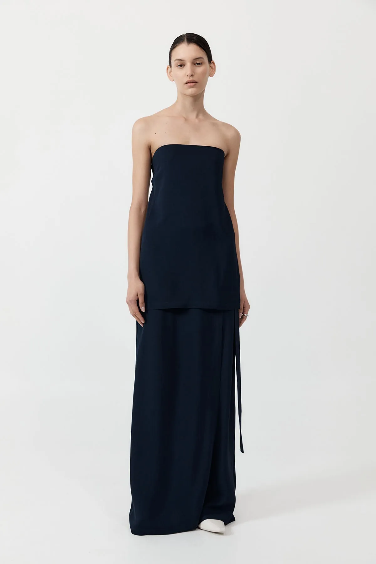 Strapless Buckle Back Top - Inkwell sold by St. Agni product image thumbnail 2