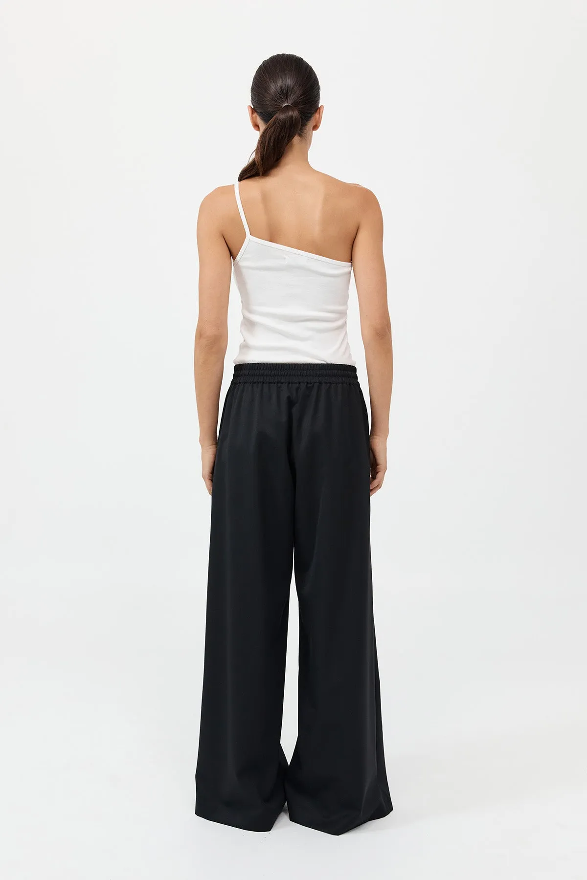 Wool Drawstring Pants - Black sold by St. Agni product image thumbnail 4