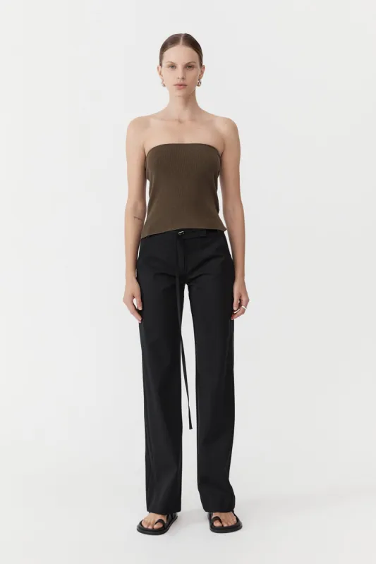 90s Panelled Pants - Black made by St. Agni
