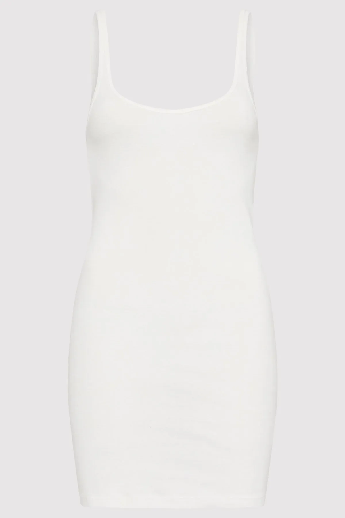 Organic Cotton Slip Dress - White sold by St. Agni product image thumbnail 5
