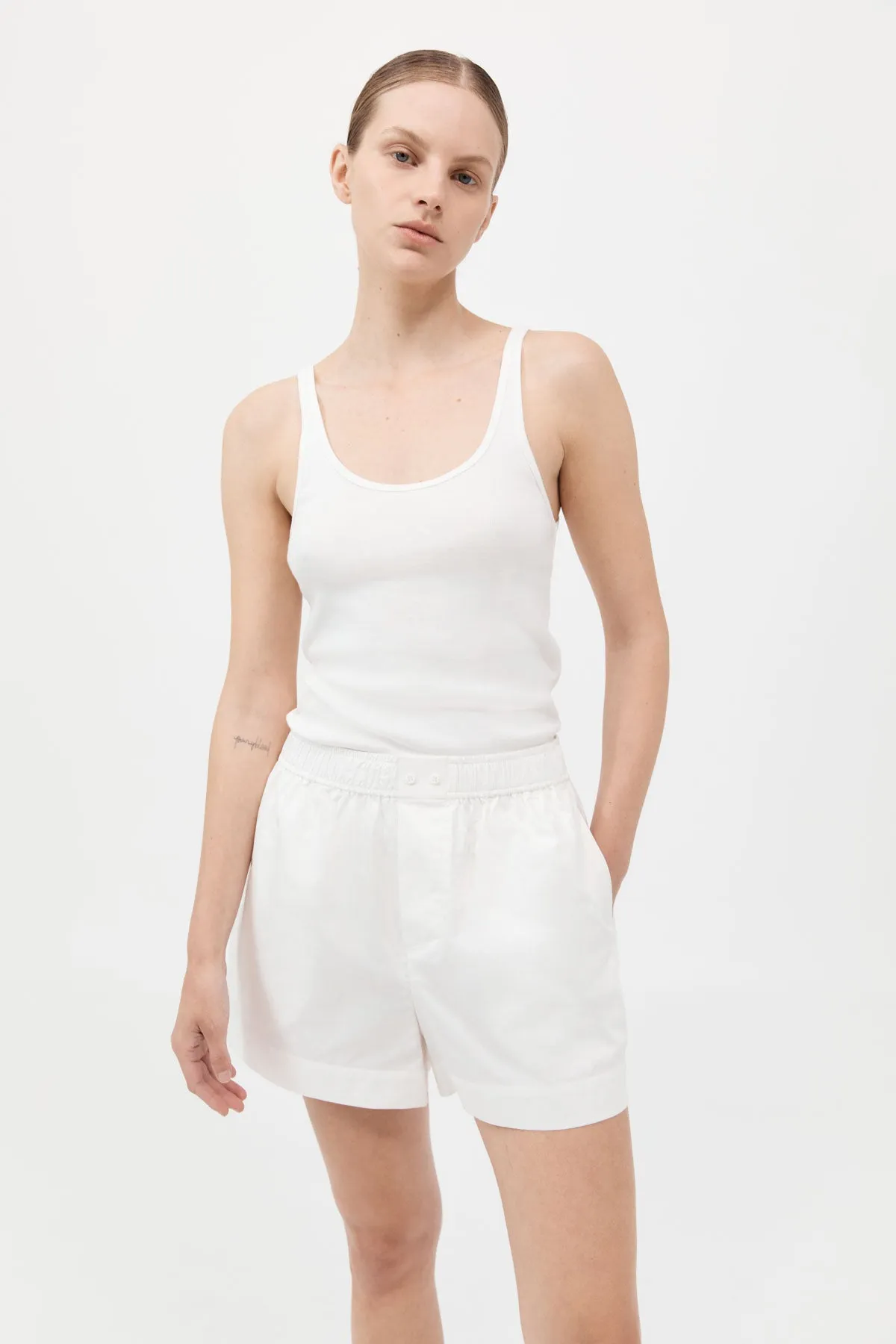 Boxer Shorts - White sold by St. Agni