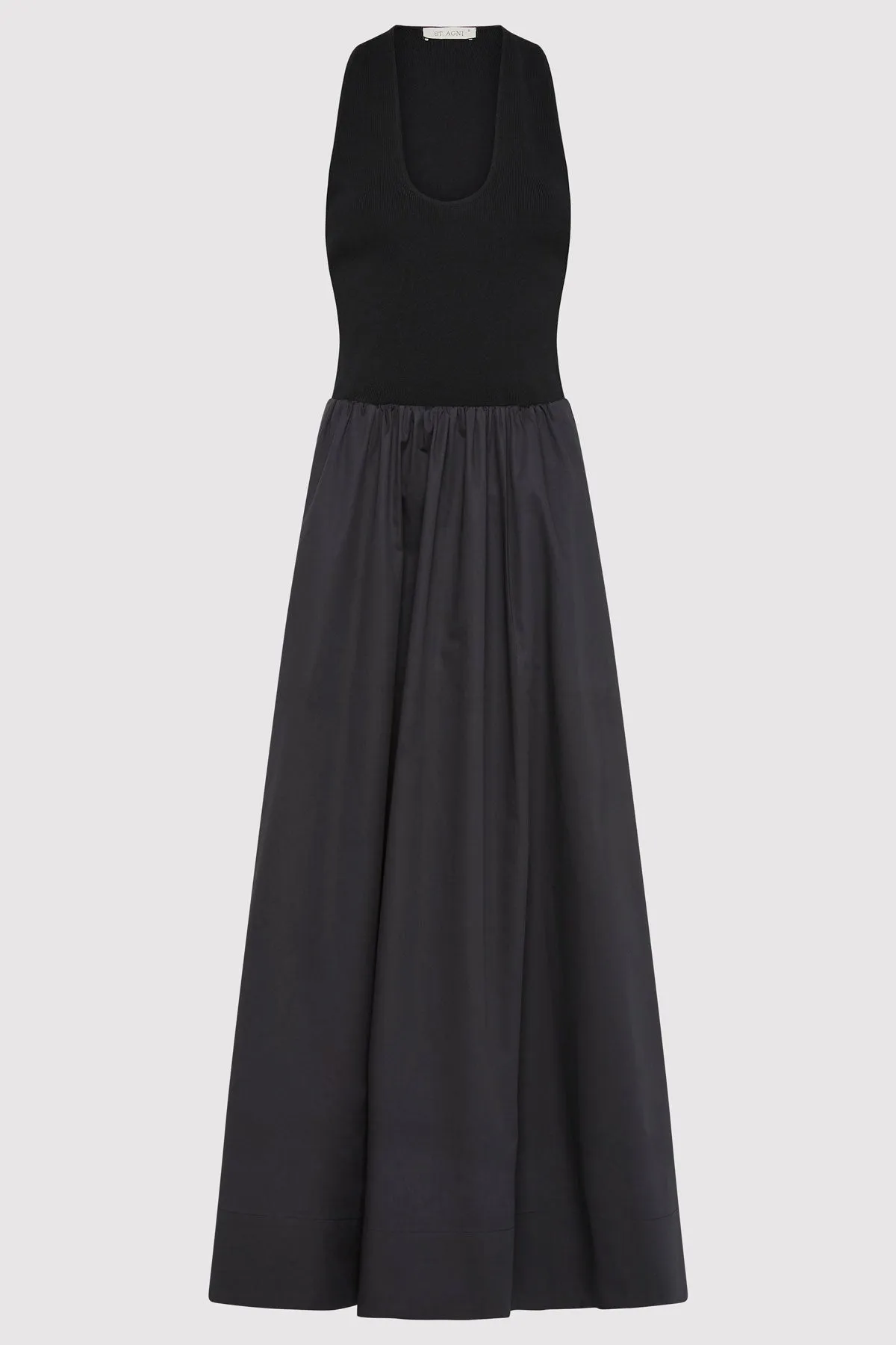 Plunge Neck Dress - Black sold by St. Agni product image thumbnail 5