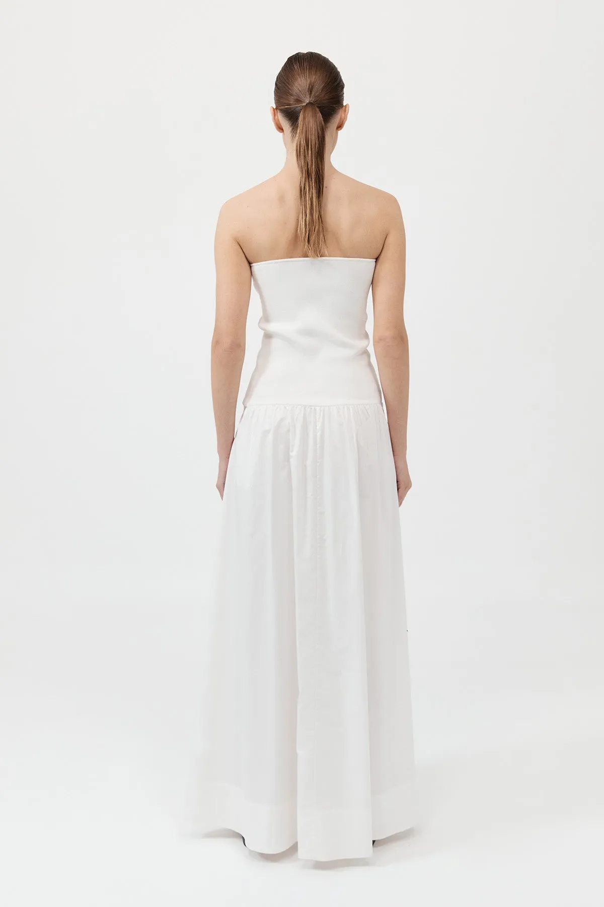 Strapless Dress - White sold by St. Agni product image thumbnail 4
