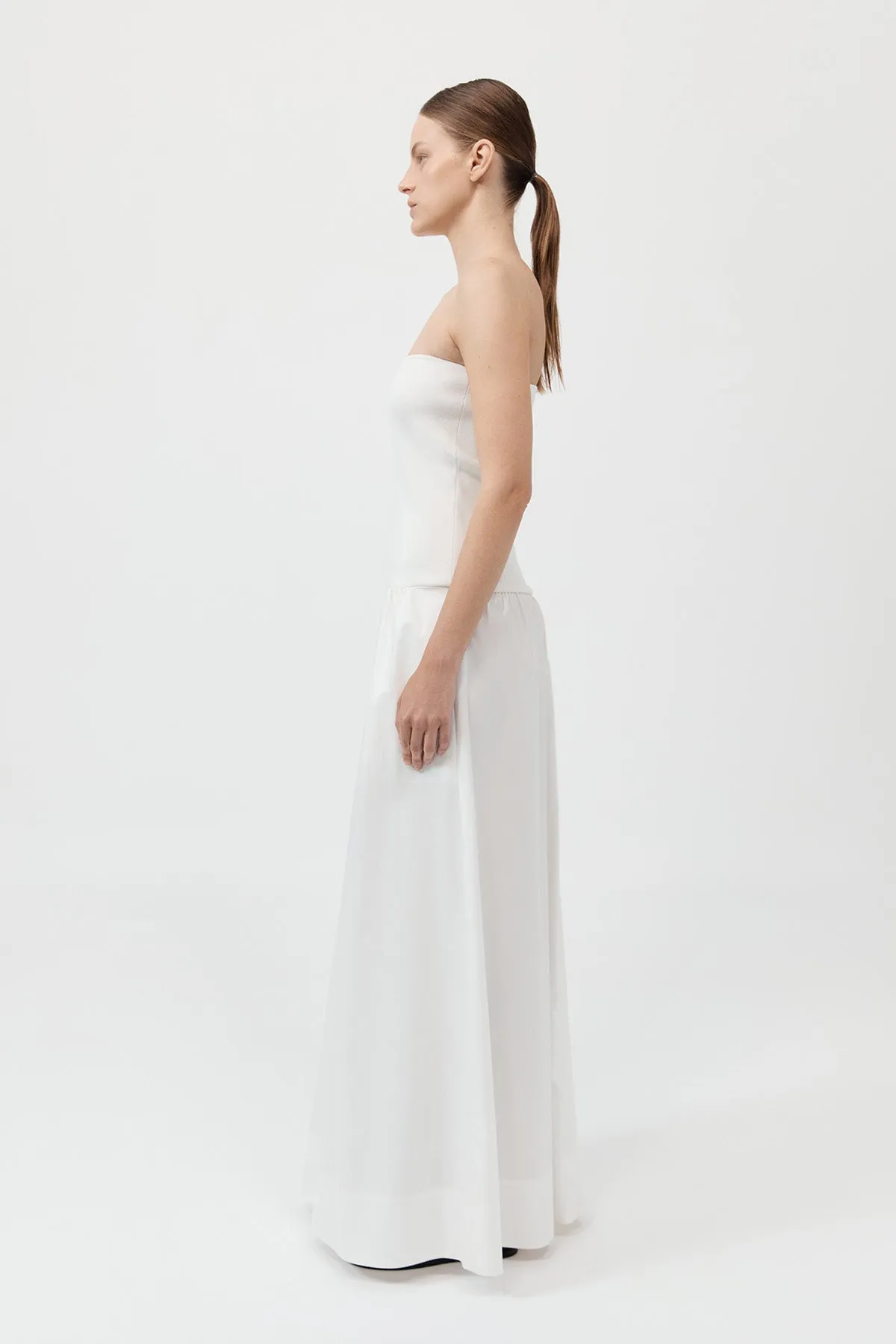 Strapless Dress - White sold by St. Agni product image thumbnail 3