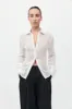 Fitted Cotton Grid Shirt - White sold by St. Agni