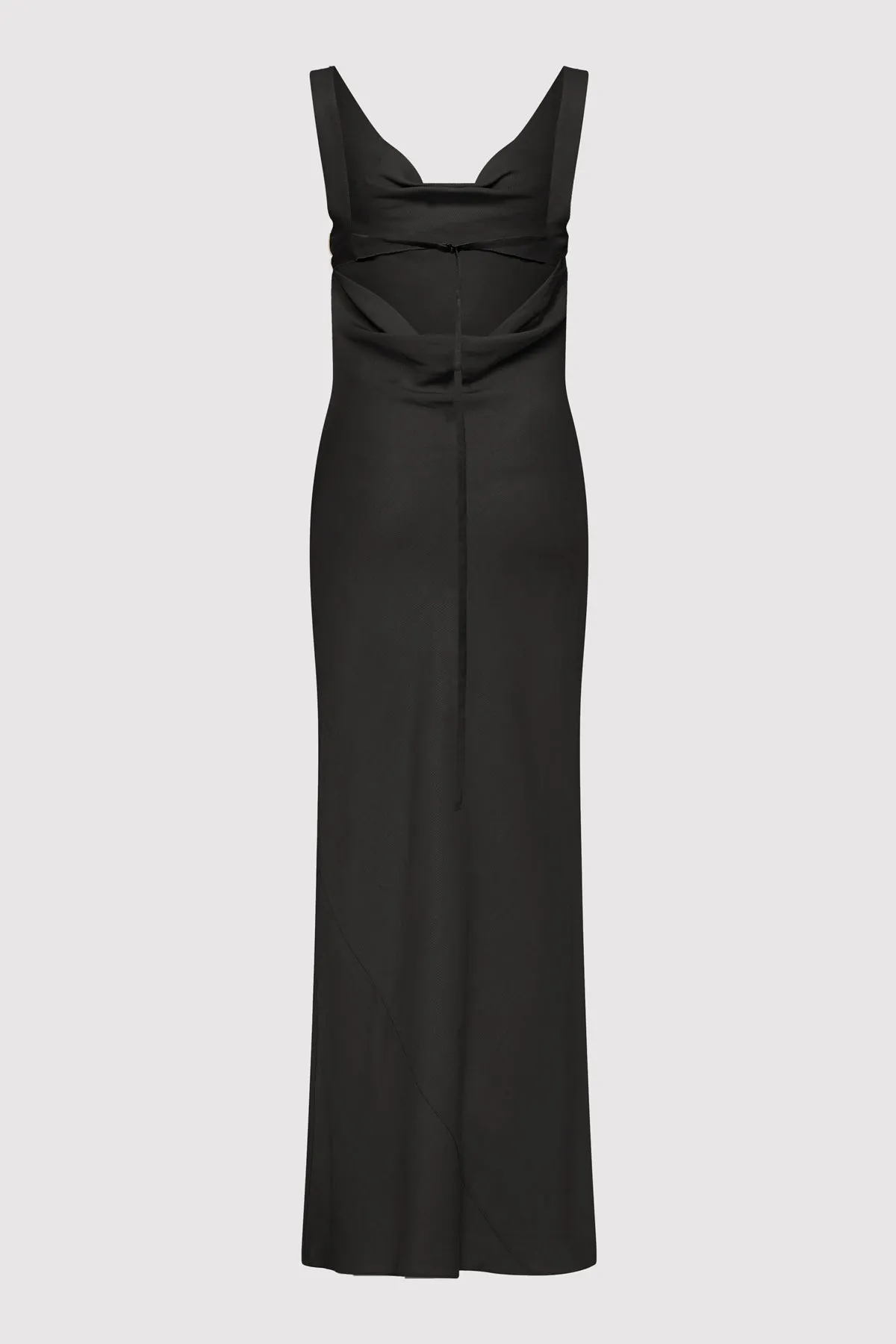 Double Drape Dress - Black sold by St. Agni product image thumbnail 5