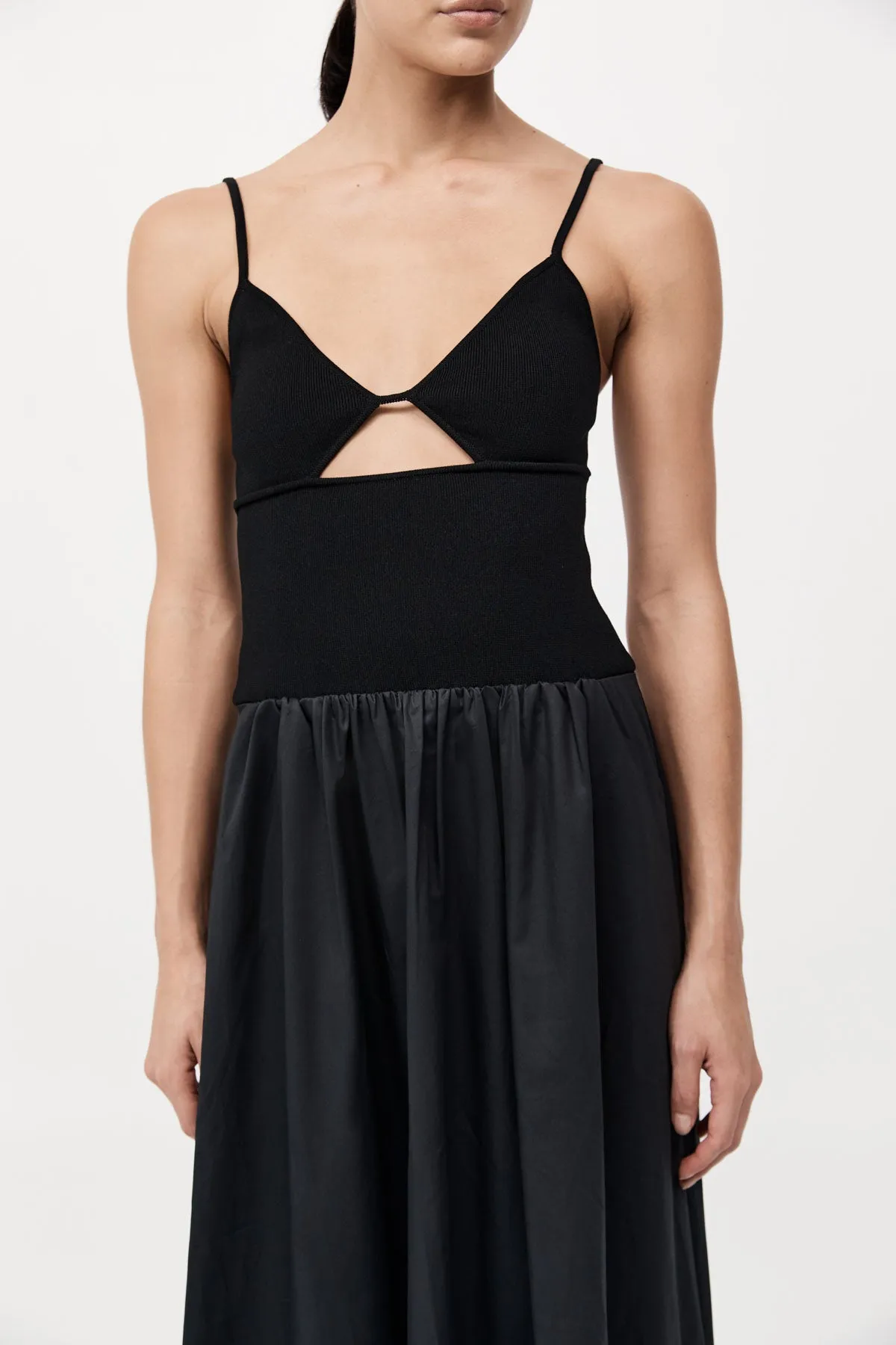 Knit Cami Dress - Black sold by St. Agni product image thumbnail 2