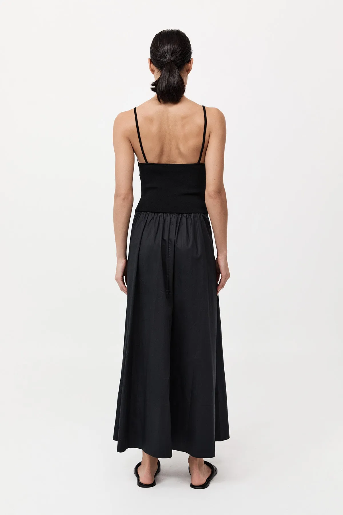 Knit Cami Dress - Black sold by St. Agni product image thumbnail 4