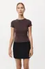 Silk Mini Skirt - Black sold by St. Agni
