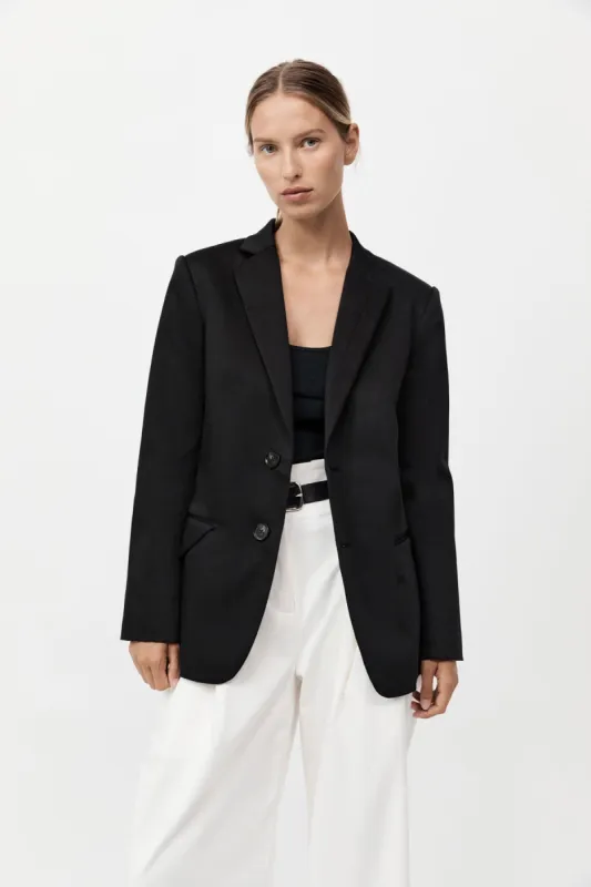 Origami Pocket Blazer - Black made by St. Agni