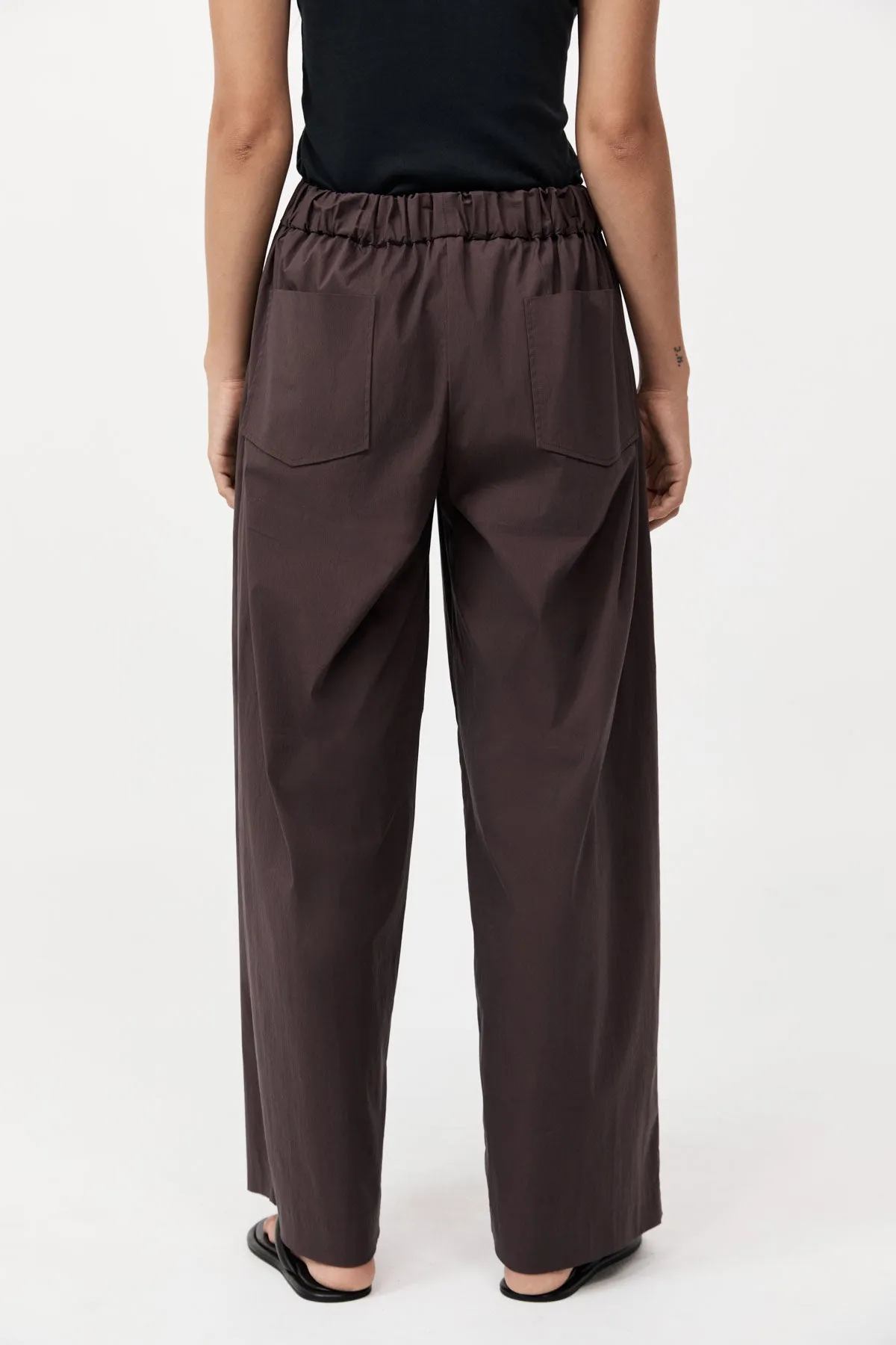 Relaxed Pants - Chocolate Plum sold by St. Agni product image thumbnail 3