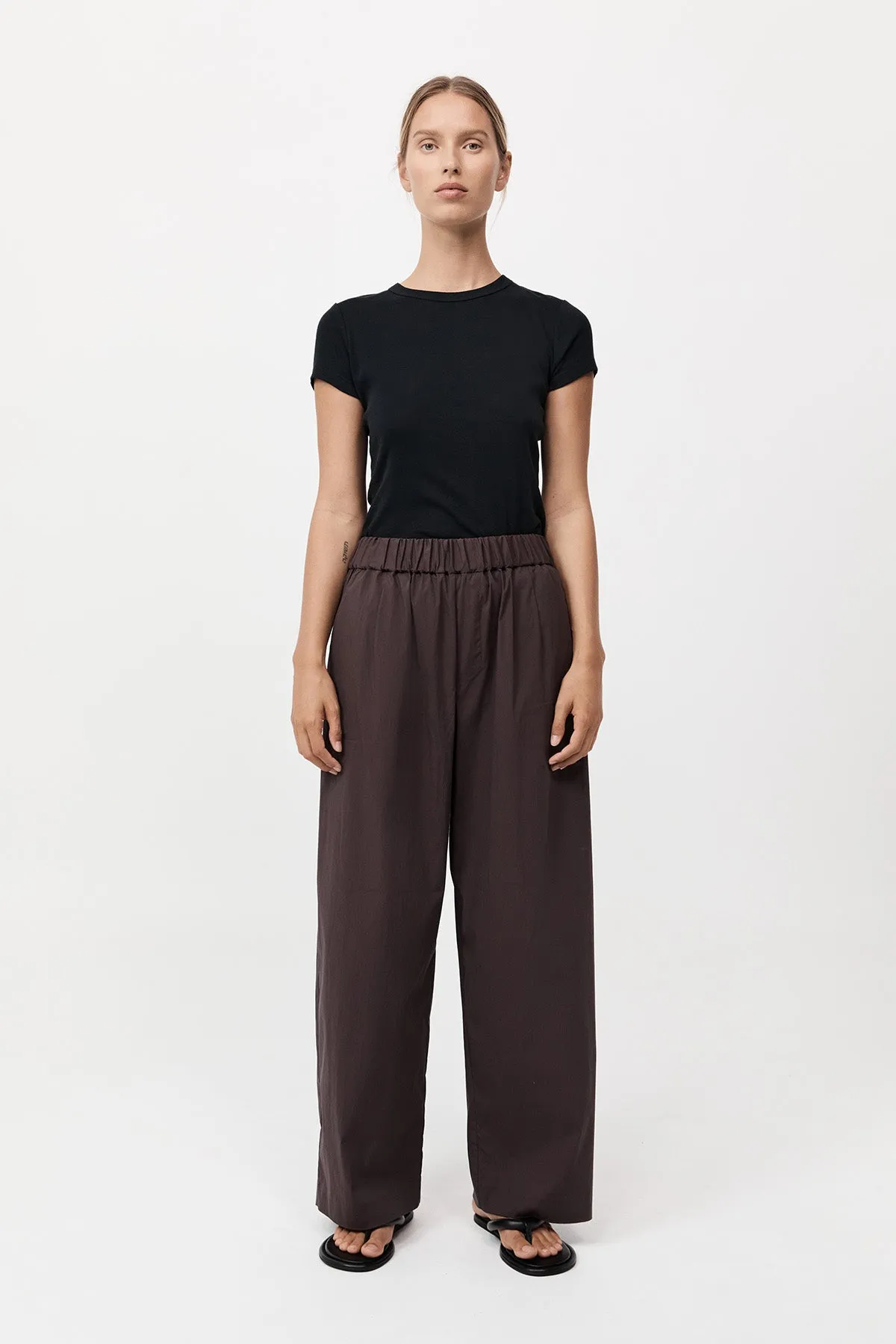Relaxed Pants - Chocolate Plum sold by St. Agni