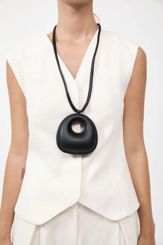 Petit Shell Pouch - Black sold by St. Agni