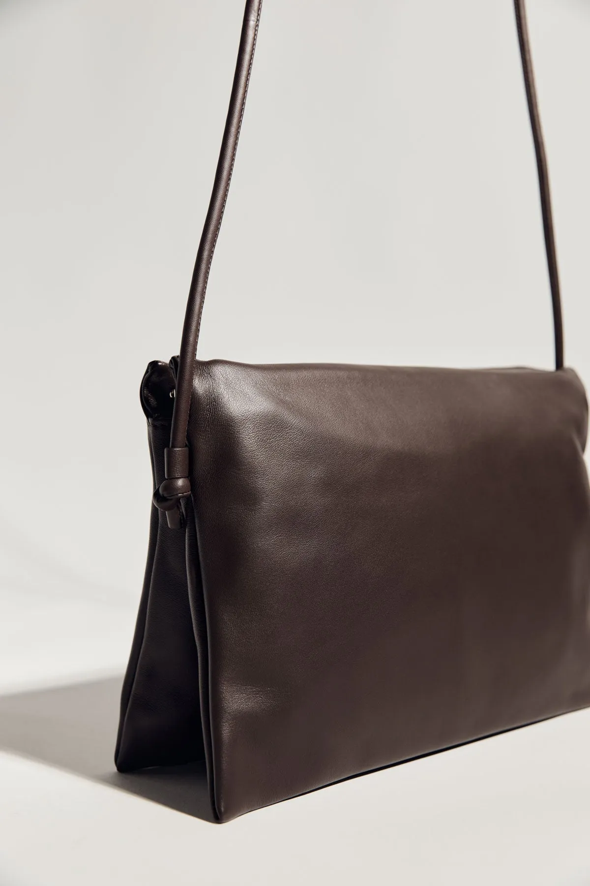 Dual Sling Bag - Chocolate sold by St. Agni product image thumbnail 3