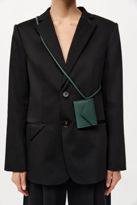 Envelope Card Holder - Deep Green sold by St. Agni